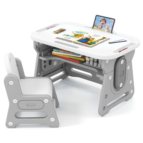 Costway kids table - table, chair