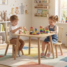 Kids Table and 2 Chairs Set
