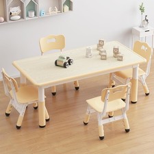Kids Table Set with 4 Chairs