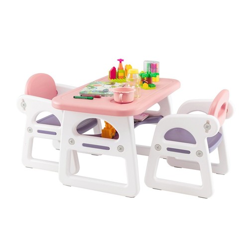 Pcs kids table chairs - 3,
