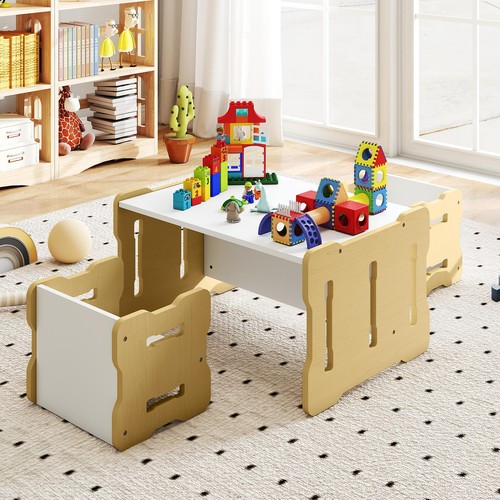 Kids table and chair - and,