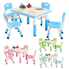 Kids Table and 4 Chairs Set