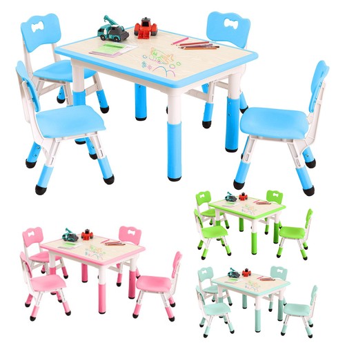 Kids table and chairs - 4,