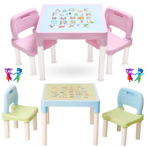 Kids table and - kids, set