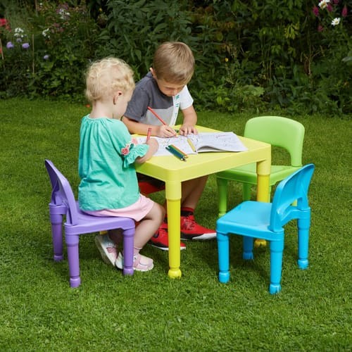 Children table and chairs - and, 4